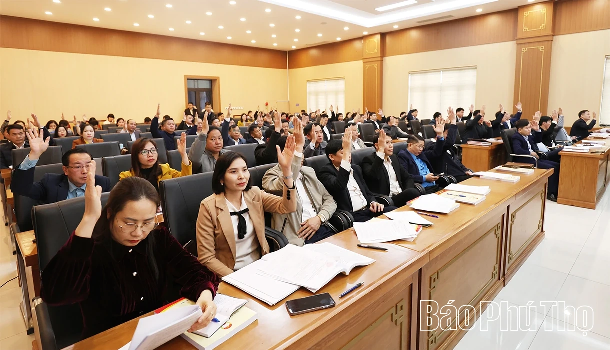 Hội nghị hiệp thương lần thứ hai danh sách ứng cử đại biểu Quốc hội khóa XVI, đại biểu HĐND tỉnh khóa XX