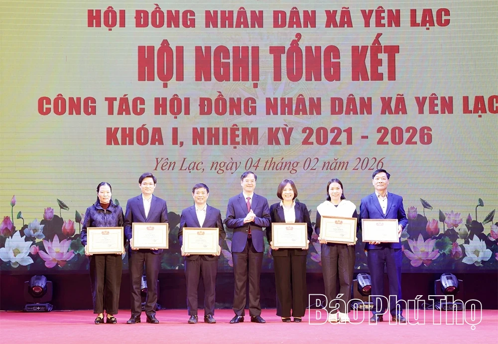 HĐND xã Yên Lạc tổ chức Kỳ họp thứ 5 và tổng kết nhiệm kỳ 2021-2026