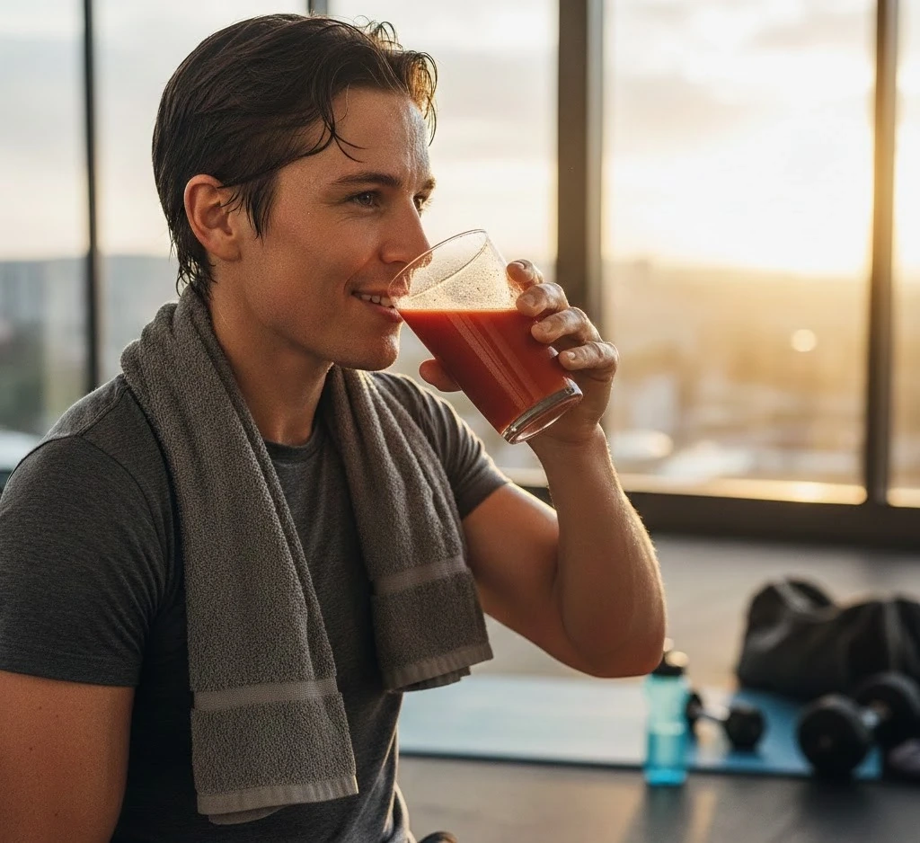 Uống nước ép cà chua sau tập thể thao có lợi ích gì?