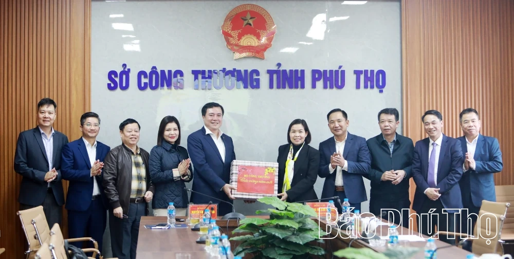 Thứ trưởng Bộ Công Thương Nguyễn Sinh Nhật Tân kiểm tra thị trường hàng hóa và cung ứng điện dịp Tết Nguyên đán