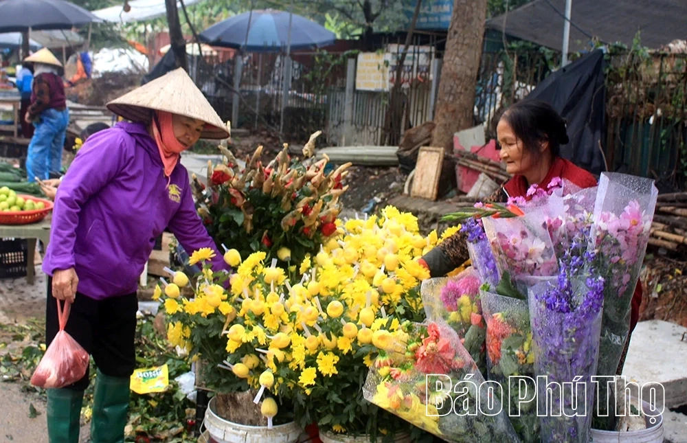 Hương vị Tết từ những phiên chợ quê