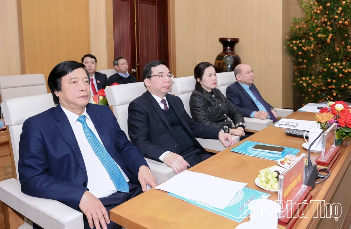 Gặp mặt các đồng chí lãnh đạo, nguyên lãnh đạo Đảng, Nhà nước và tướng lĩnh quê hương Phú Thọ nhân dịp Xuân Bính Ngọ