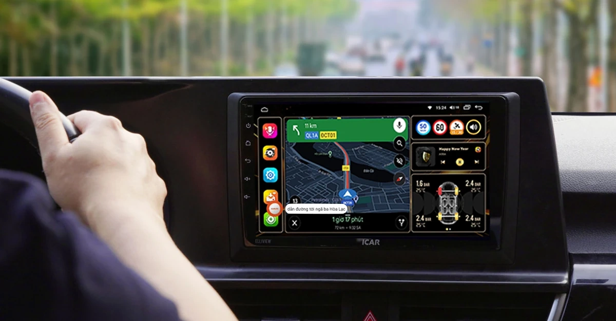 Màn hình Android ô tô - Nâng tầm trải nghiệm lái xe trong thời đại số