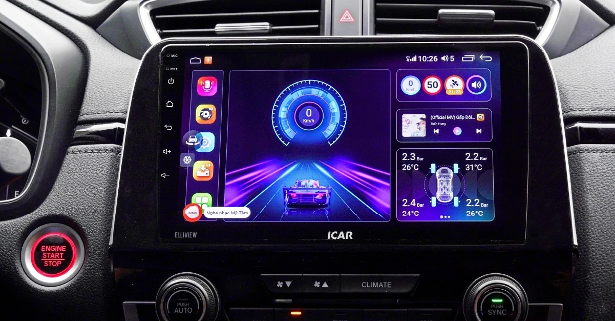 Màn hình Android ô tô - Nâng tầm trải nghiệm lái xe trong thời đại số