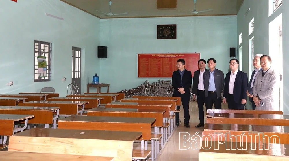 Kiểm tra công tác chuẩn bị bầu cử tại Đơn vị Bầu cử số 19