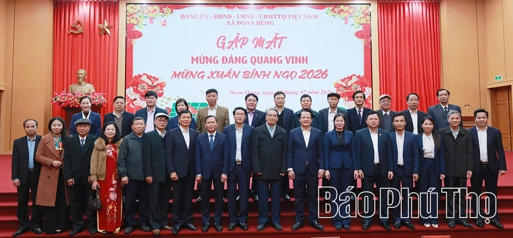 Xã Đoan Hùng gặp mặt “Mừng Đảng quang vinh, mừng Xuân Bính Ngọ”