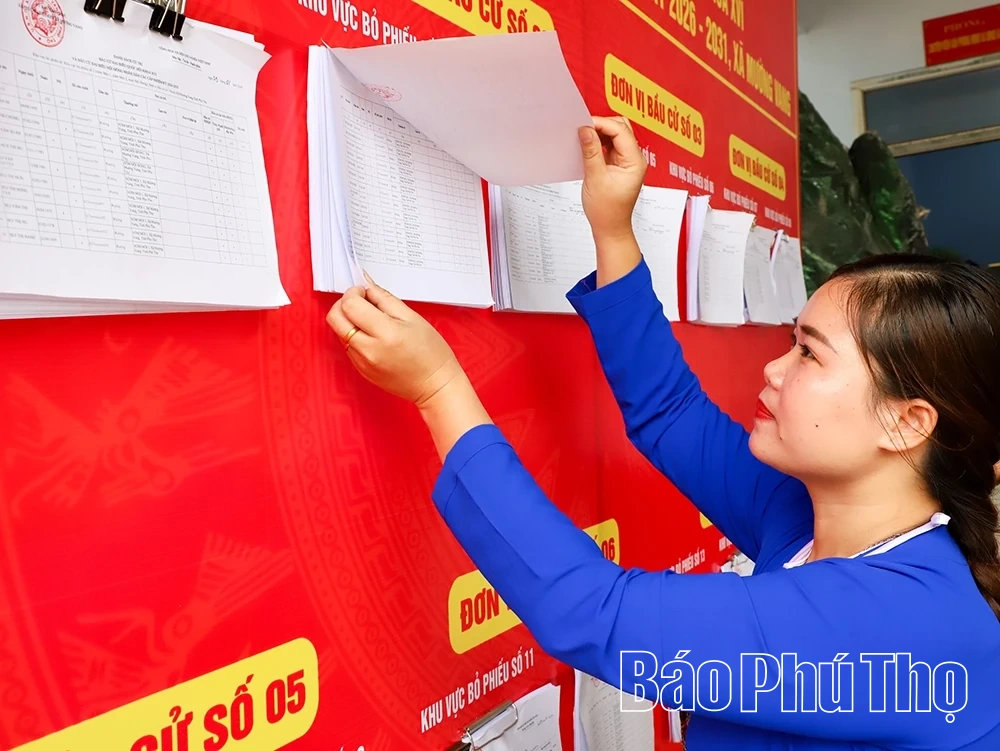 Xã Mường Vang chủ động, bài bản trong chuẩn bị bầu cử đại biểu Quốc hội và HĐND các cấp