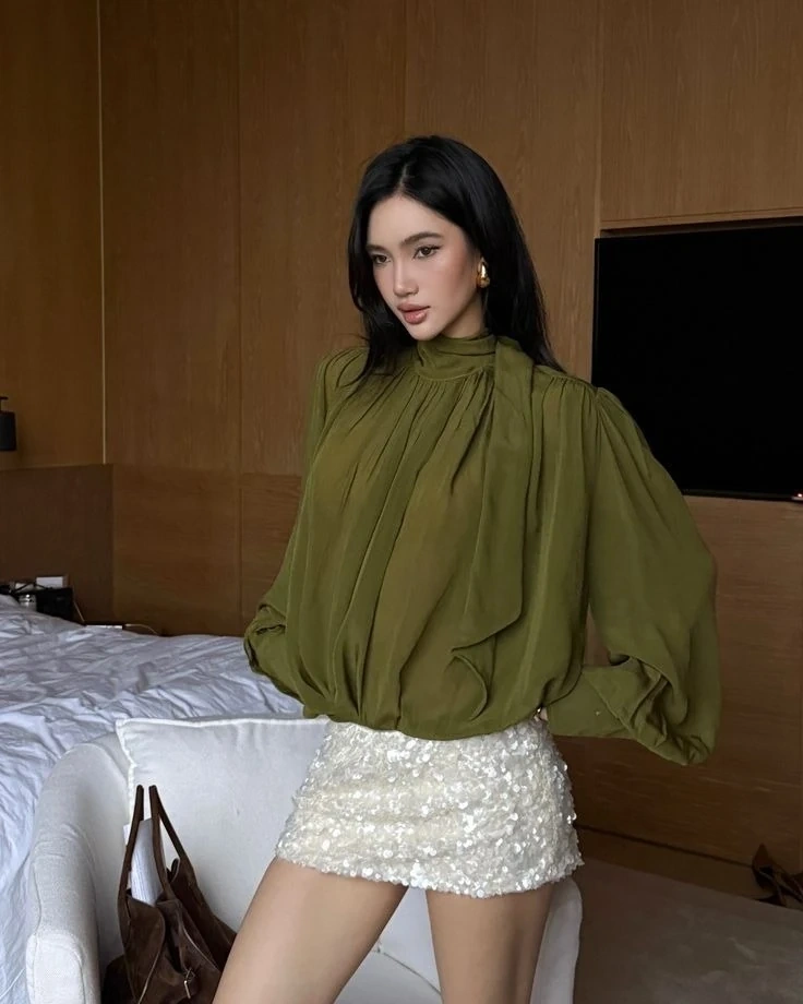 Cách phối đồ đi chơi Tết đơn giản và sang