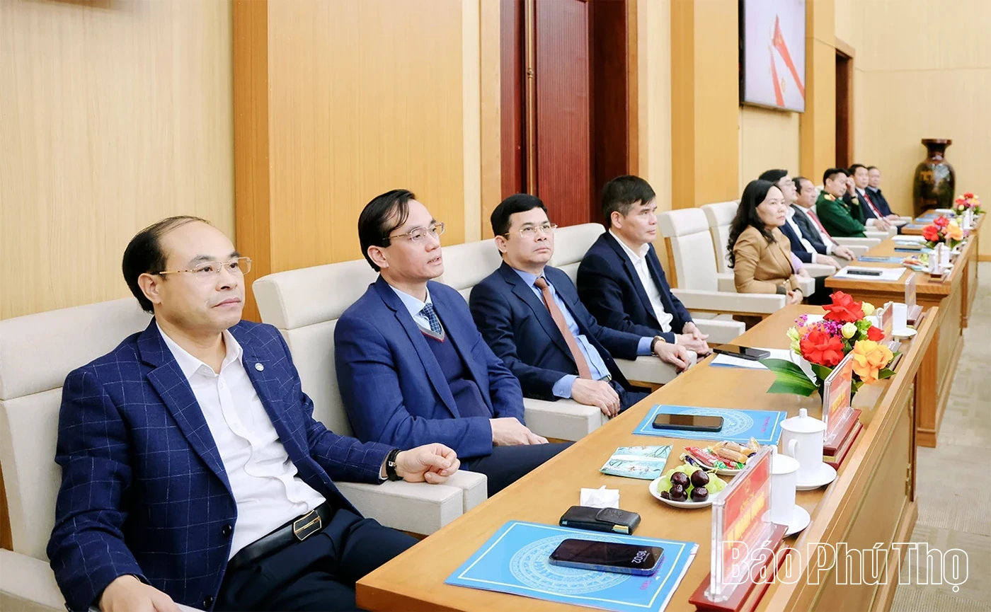 Gặp mặt các đồng chí lãnh đạo, nguyên lãnh đạo Đảng, Nhà nước và tướng lĩnh quê hương Phú Thọ nhân dịp Xuân Bính Ngọ