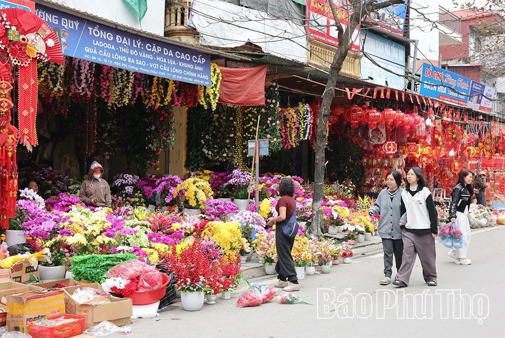 Sắc màu phiên chợ Tết