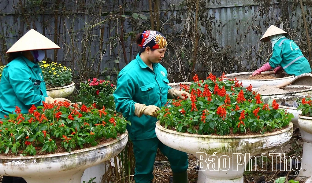 Những người giữ sắc Xuân cho phố