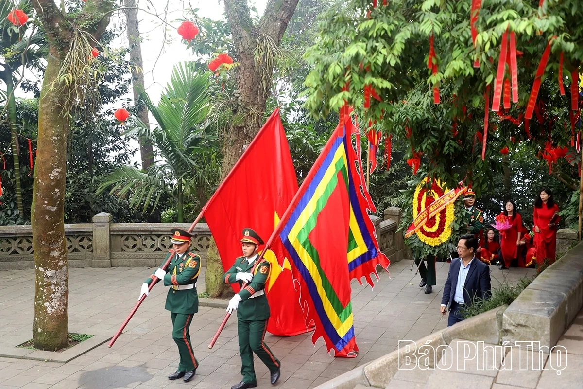 Dâng hương tưởng niệm, tri ân công đức các Vua Hùng trước thềm năm mới Bính Ngọ 2026