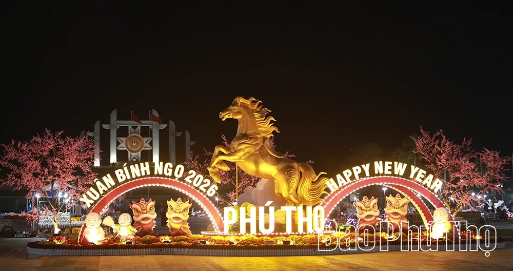 Rộn ràng không khí đón giao thừa tại Phú Thọ