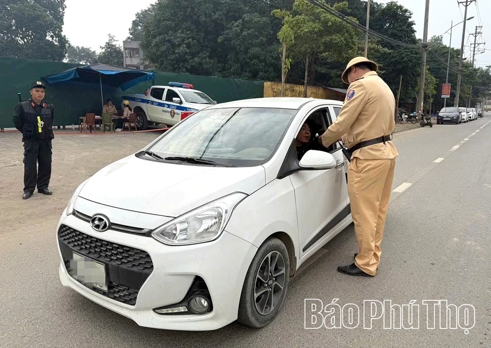 Xử lý 2.639 trường hợp vi phạm trật tự ATGT trong 5 ngày nghỉ Tết