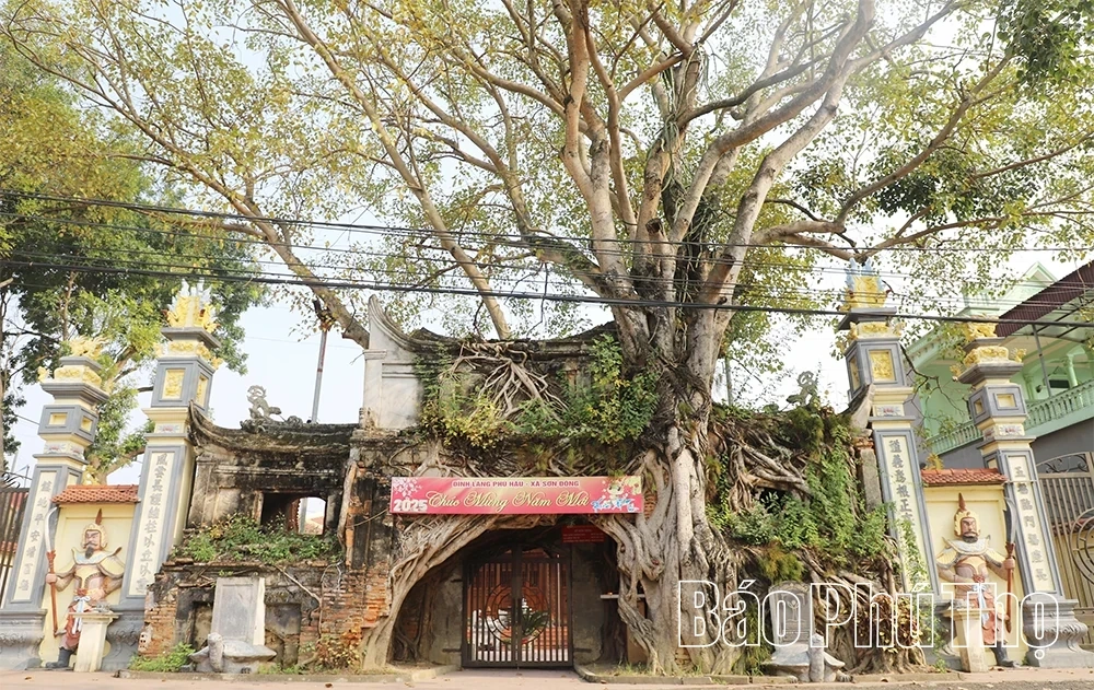 The Unique Gate of Phu Hau Communal House