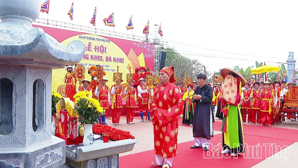 Restoration of the Ong Khiu - Ba Khiu Procession Festival