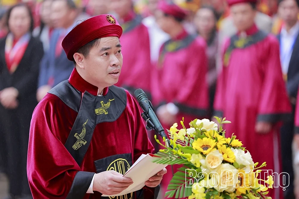 Lễ dâng hương tưởng niệm Tổ Mẫu Âu Cơ năm Bính Ngọ