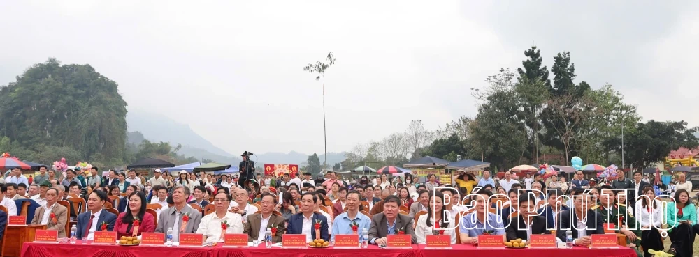 Đón nhận Di sản văn hóa phi vật thể quốc gia Lễ hội Tết Doi của người Mường xã Thu Cúc