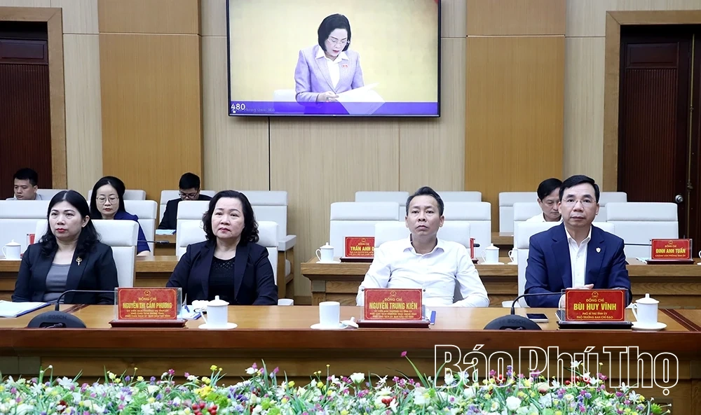 Hội nghị trực tuyến toàn quốc triển khai công tác bầu cử đại biểu Quốc hội và HĐND các cấp