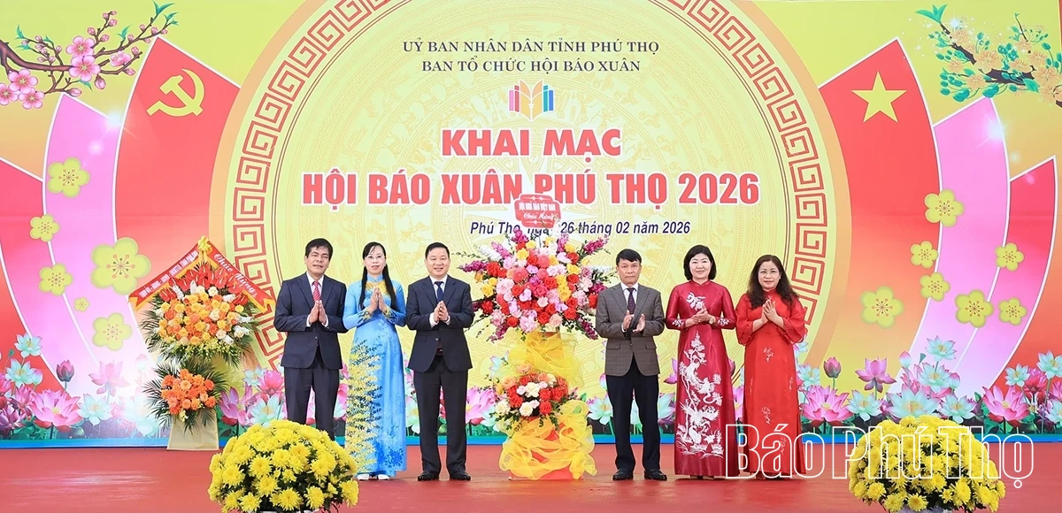 Khai mạc Hội Báo Xuân Phú Thọ 2026