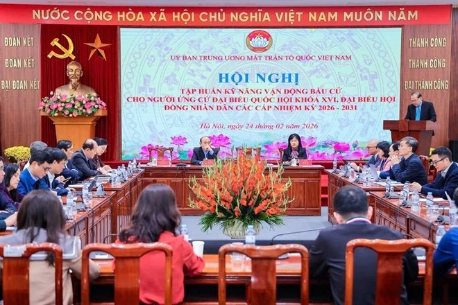 Danh sách người ứng cử đại biểu Quốc hội khóa XVI thuộc khối Mặt trận Tổ quốc Việt Nam