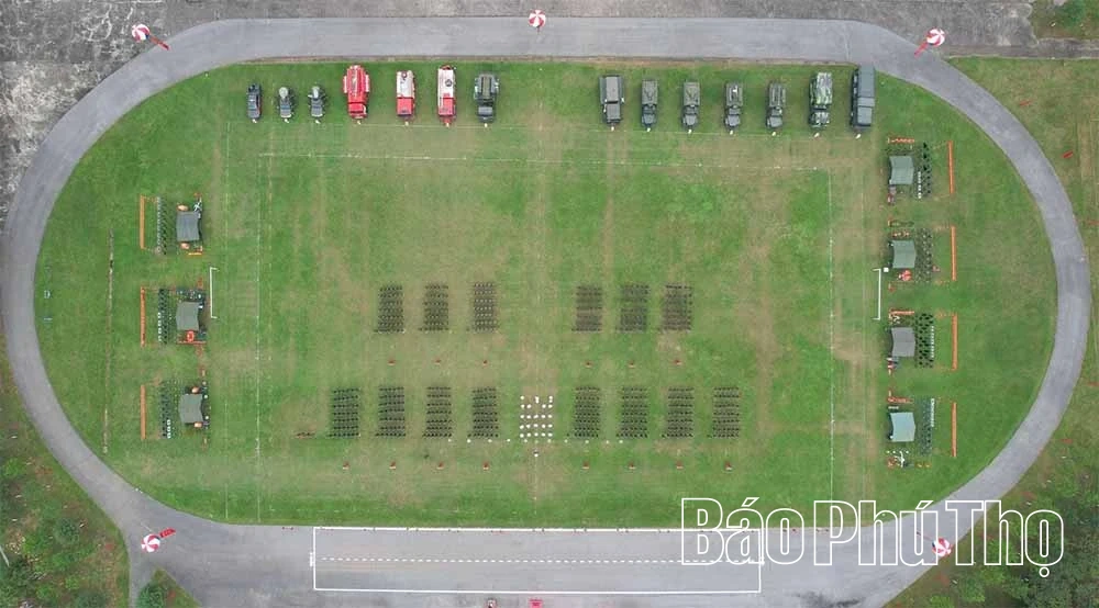 Khối các cơ quan Quân khu 2 ra quân huấn luyện năm 2026