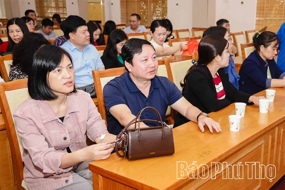 Tưng bừng ngày hội hiến máu ngành Giáo dục - Đào tạo Phú Thọ