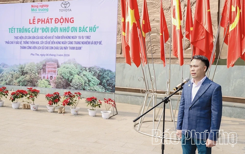 Toyota đồng hành cùng chương trình “Tết trồng cây đời đời nhớ ơn Bác Hồ”