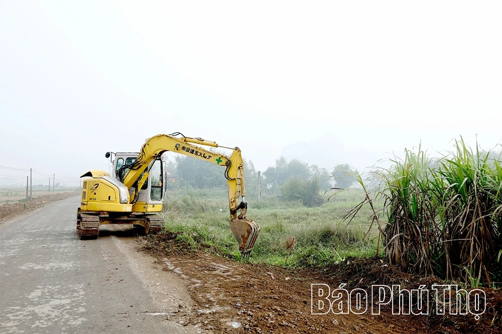 Tháo gỡ vướng mắc, đẩy nhanh tiến độ thi công đường tỉnh 436