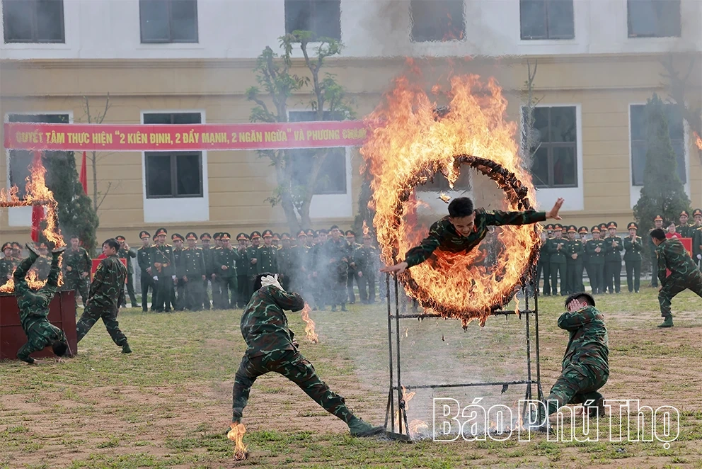 Bộ Chỉ huy quân sự tỉnh Phú Thọ ra quân huấn luyện năm 2026
