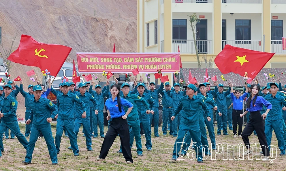 Bộ Chỉ huy quân sự tỉnh Phú Thọ ra quân huấn luyện năm 2026