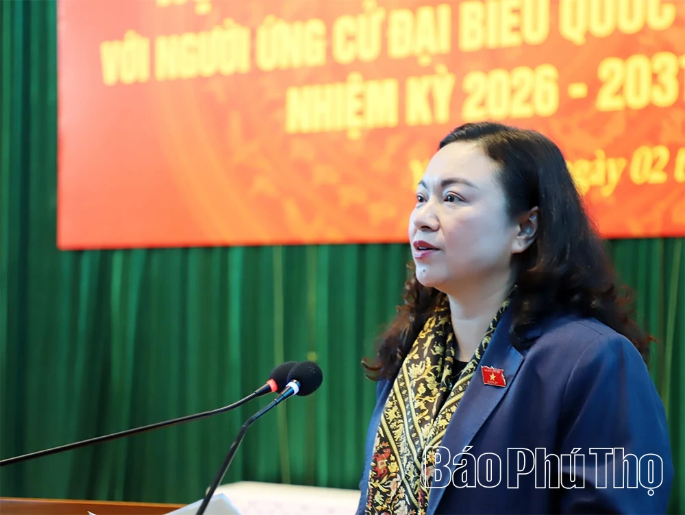 Các ứng cử viên đại biểu Quốc hội tiếp xúc, vận động cử tri các xã Yên Thủy, Yên Trị, Lạc Lương