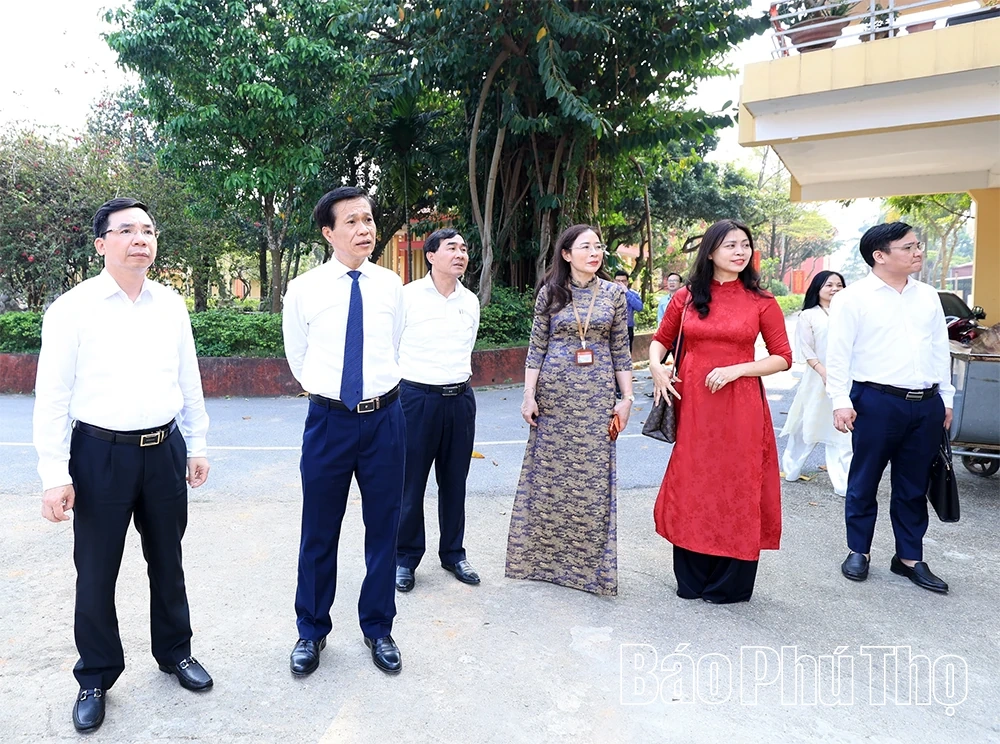 Công nhận Trường Chính trị tỉnh Phú Thọ đạt chuẩn mức I