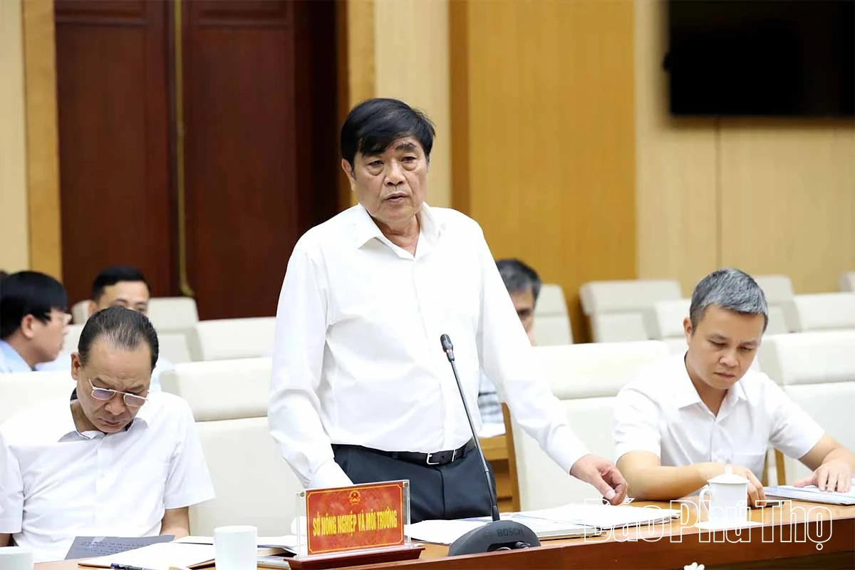 Chủ tịch UBND tỉnh Trần Duy Đông cho ý kiến vào một số nội dung quan trọng