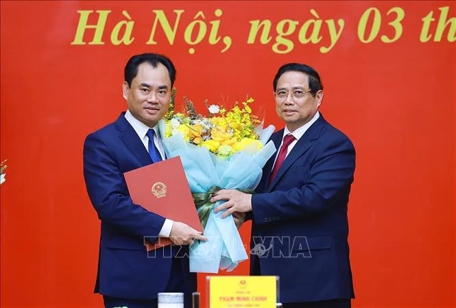 Thủ tướng Phạm Minh Chính trao Quyết định điều động, bổ nhiệm lãnh đạo Đảng ủy Chính phủ và 4 bộ, cơ quan
