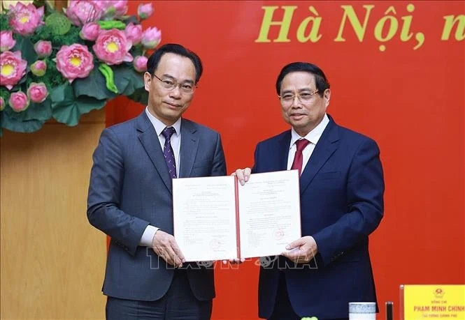 Thủ tướng Phạm Minh Chính trao Quyết định điều động, bổ nhiệm lãnh đạo Đảng ủy Chính phủ và 4 bộ, cơ quan