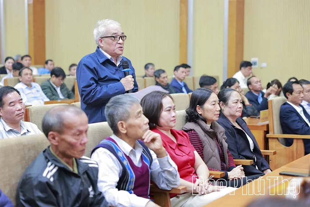 Hội nghị tiếp xúc giữa cử tri với người ứng cử đại biểu Quốc hội khóa XVI, nhiệm kỳ 2026-2031