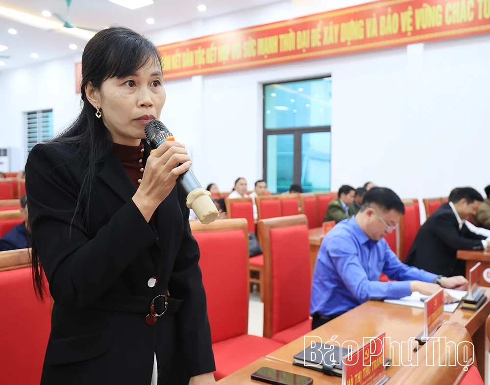 Ứng cử viên đại biểu HĐND tỉnh tiếp xúc cử tri tại các xã Xuân Viên, Sơn Lương, Trung Sơn