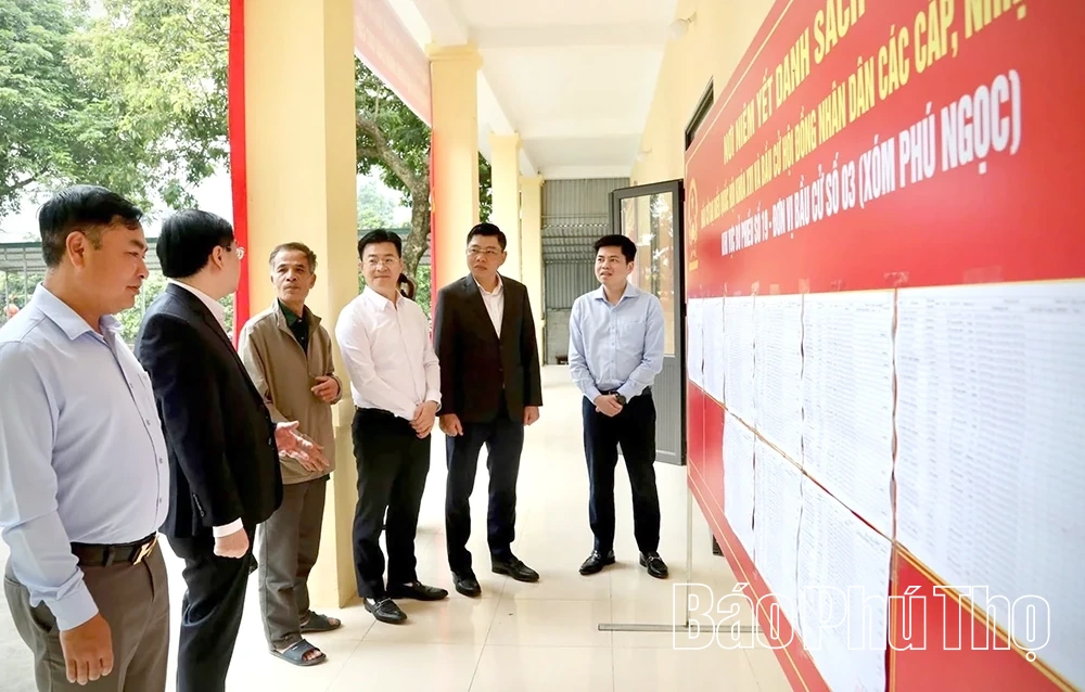 Liên Sơn chủ động chuẩn bị cho ngày bầu cử