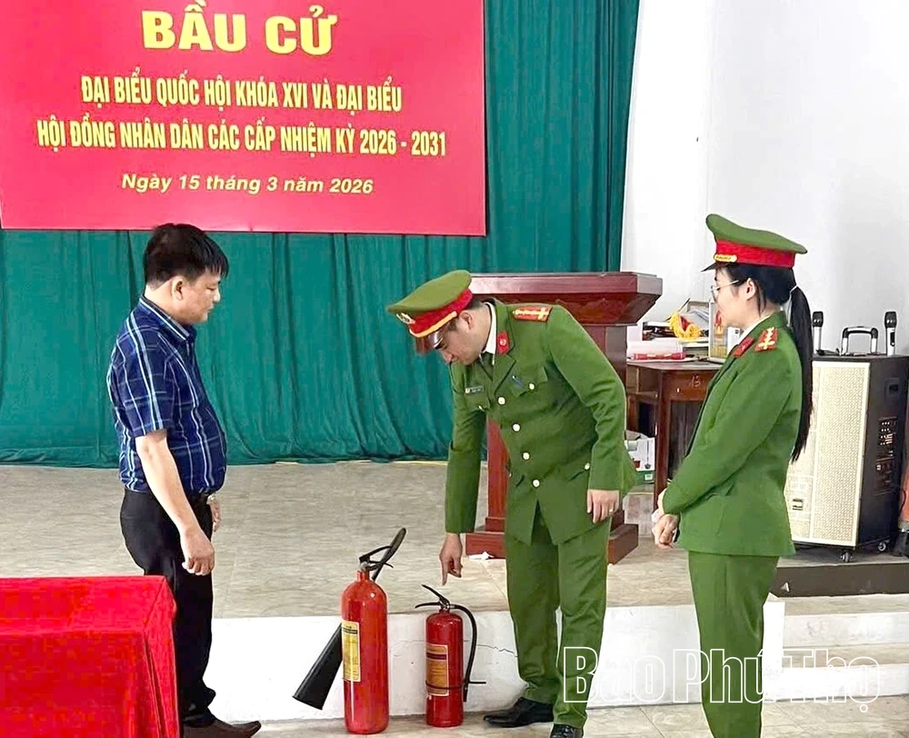 Giữ vững thế trận an ninh nhân dân, bảo vệ tuyệt đối an toàn ngày bầu cử