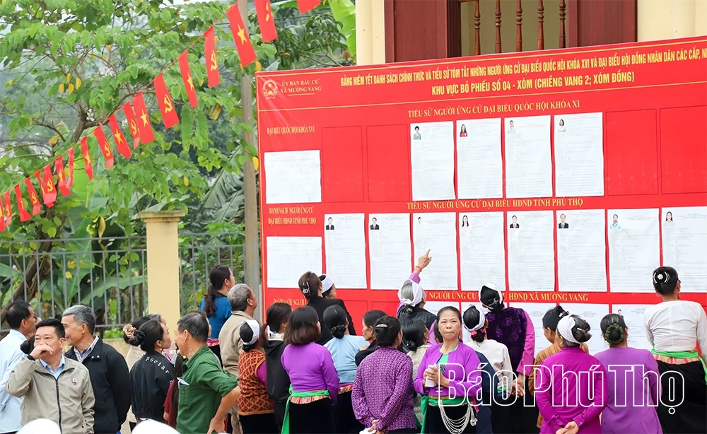 Lãnh đạo tỉnh dự lễ khai mạc và bỏ phiếu bầu cử đại biểu Quốc hội và đại biểu HĐND các cấp