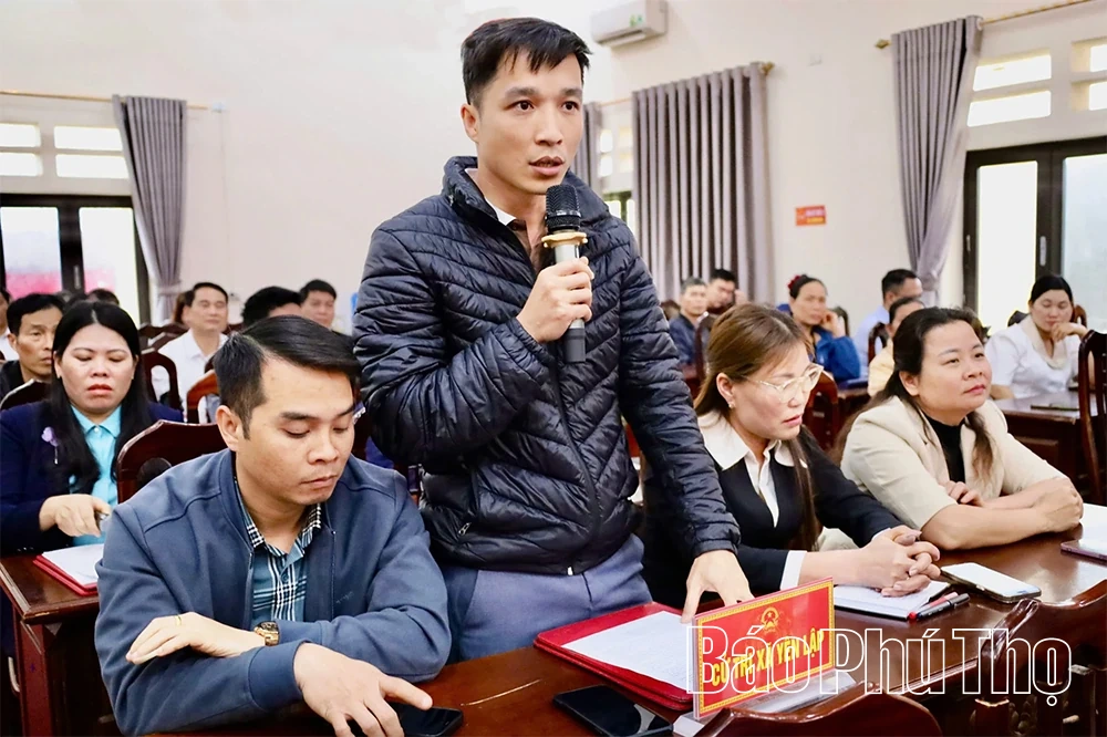 Ứng cử viên đại biểu HĐND tỉnh cam kết hành động vì lợi ích của Nhân dân