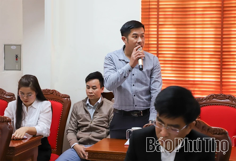 Ứng cử viên đại biểu HĐND tỉnh tiếp xúc cử tri tại Đơn vị bầu cử số 17