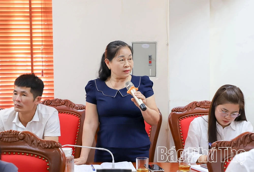 Ứng cử viên đại biểu HĐND tỉnh tiếp xúc cử tri tại Đơn vị bầu cử số 17