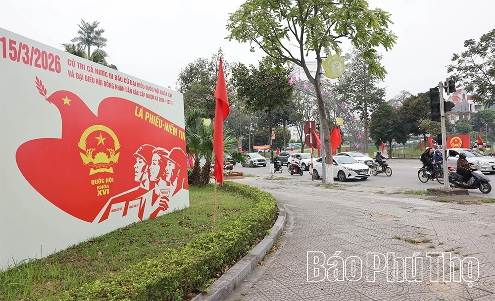 Đẩy mạnh tuyên truyền trực quan cho ngày bầu cử