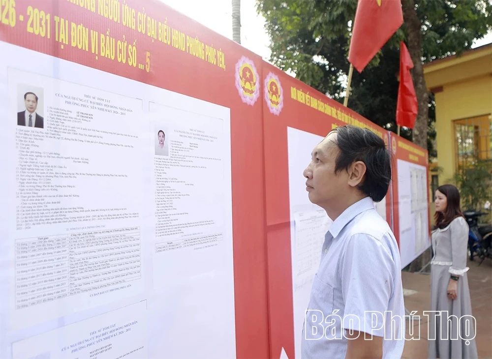 Đẩy mạnh tuyên truyền trực quan cho ngày bầu cử