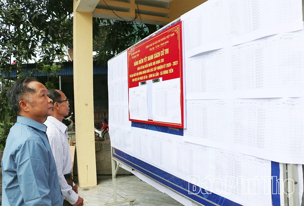 Rộn ràng khí thế tuyên truyền trước ngày bầu cử