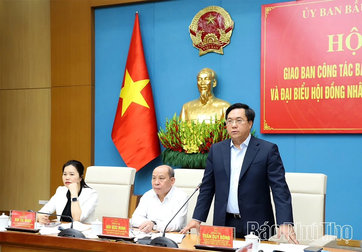 Tăng cường kiểm tra, giám sát, nắm bắt tình hình, tổ chức thành công cuộc bầu cử đại biểu Quốc hội và đại biểu HĐND các cấp nhiệm kỳ 2026-2031