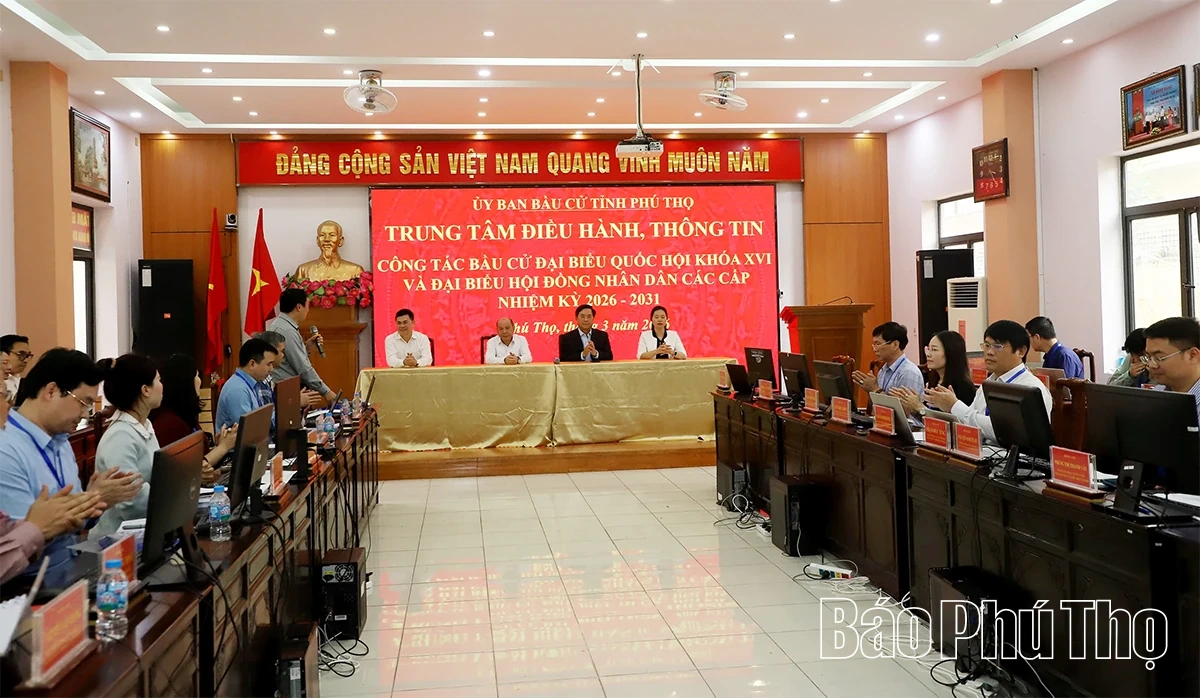 Tăng cường kiểm tra, giám sát, nắm bắt tình hình, tổ chức thành công cuộc bầu cử đại biểu Quốc hội và đại biểu HĐND các cấp nhiệm kỳ 2026-2031