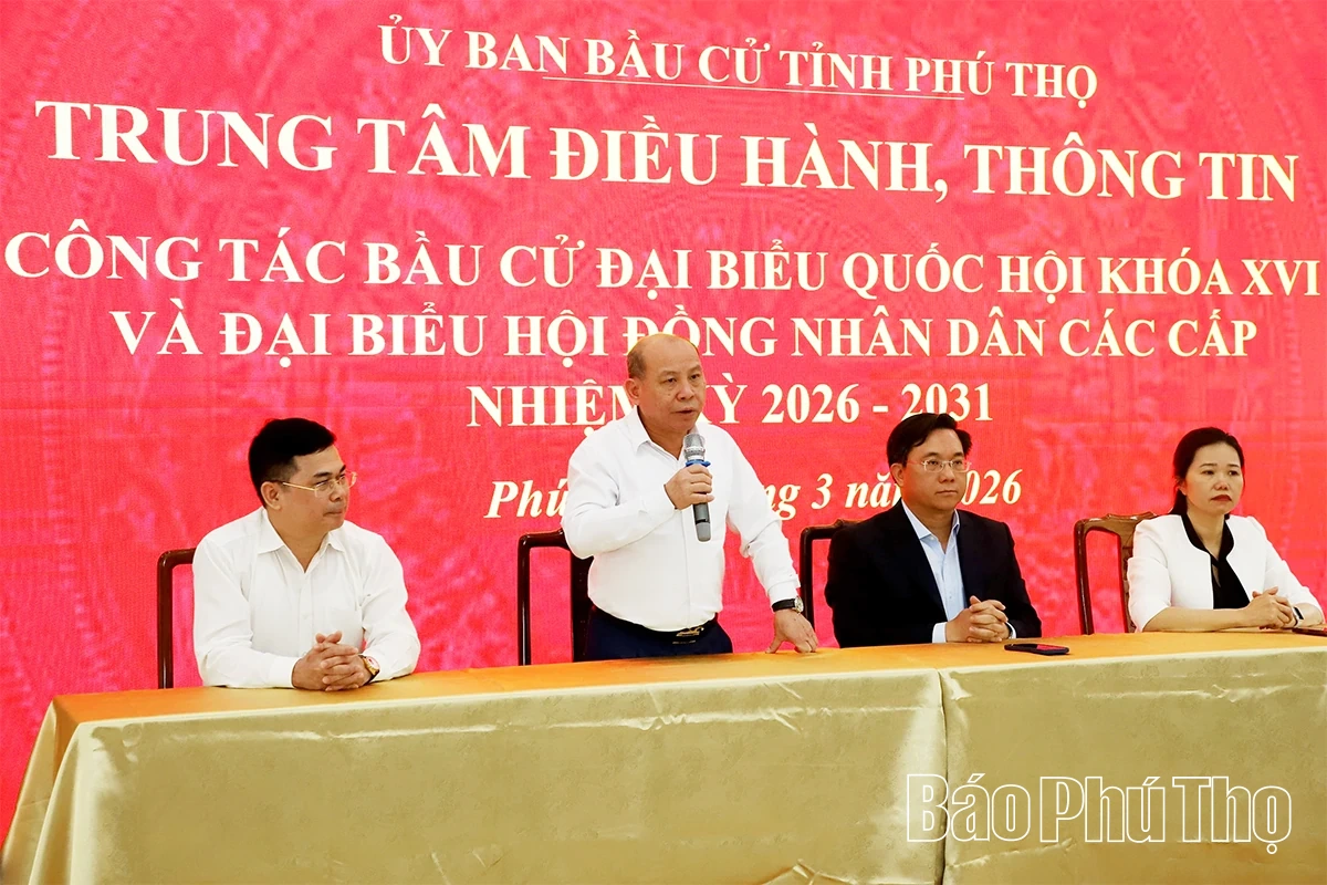 Tăng cường kiểm tra, giám sát, nắm bắt tình hình, tổ chức thành công cuộc bầu cử đại biểu Quốc hội và đại biểu HĐND các cấp nhiệm kỳ 2026-2031